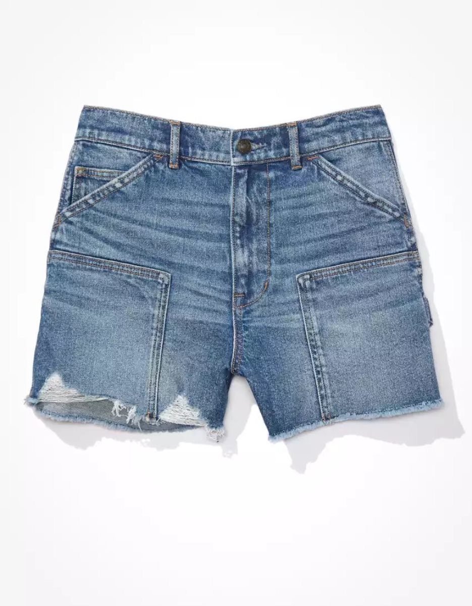 Shorts American Eagle AE Denim Highest Taille '90s Boyfriend Multicolore Femme | WRD-94336250